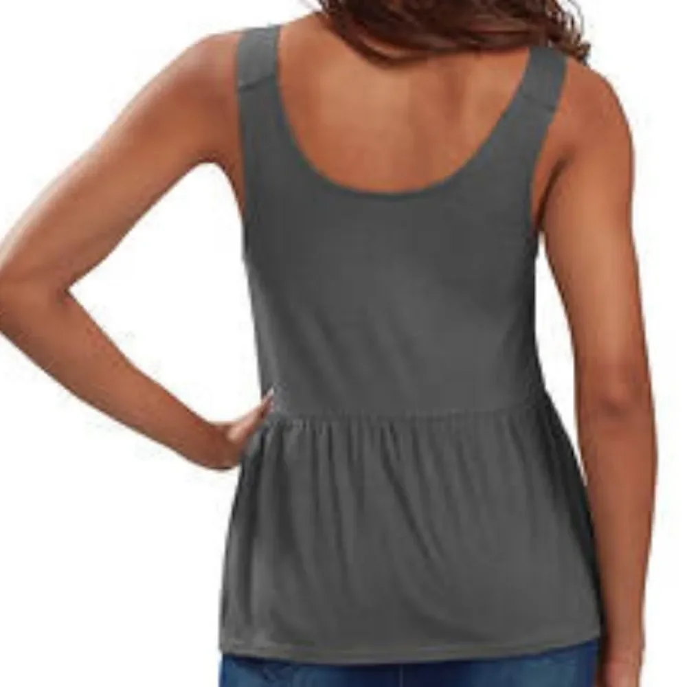 🎉 Host Pick 🎊 👚 Plus Size Babydoll Tank 👚 - Picture 2 of 2
